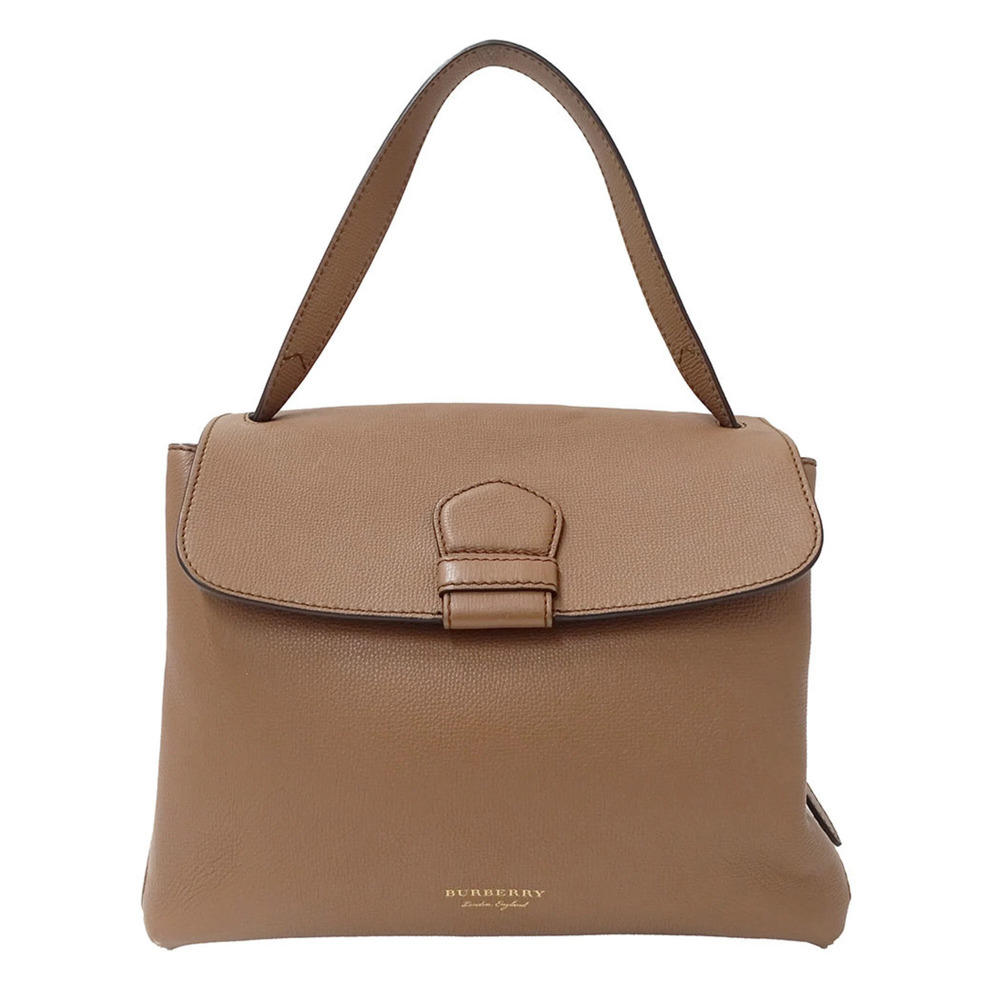 Burberry handbag for women, brand shoulder bag, house check pattern, leather,...